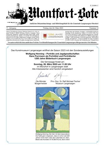 04.05.2023 Montfort-Bote