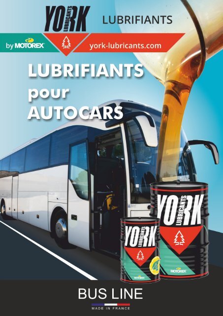 YORK PLAQUETTE AUTOCARS