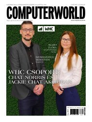 Computerworld magazin 2023.04.26. LIV. évfolyam 08. szám