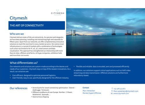 Offshore Wind Technology Portfolio 2023 : North Sea Summit Edition