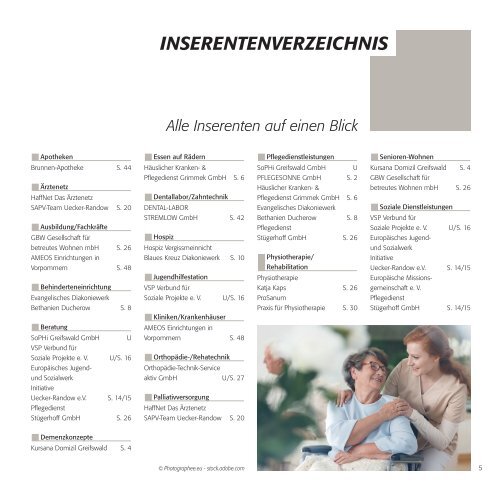 Gesundheitswegweiser Vorpommern-Greifswald 2023/24
