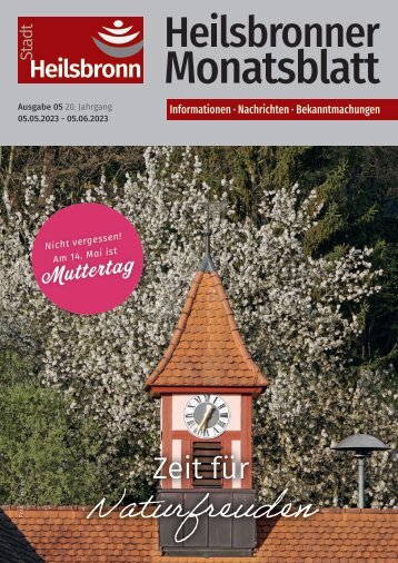 Monatsblatt Heilsbronn - Mai 20223