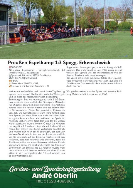 2023_19 Stimberg-Echo - ESV 1916 - Borussia Emsdetten 2022-2023