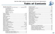 Table of Contents - DAC