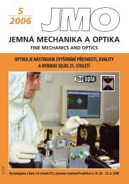 5 2006 jemn mechanika a optika fine mechanics and optics - Jemná ...
