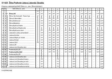 511425 Žilina-Podhorie-Lietava,Lietavská Závadka