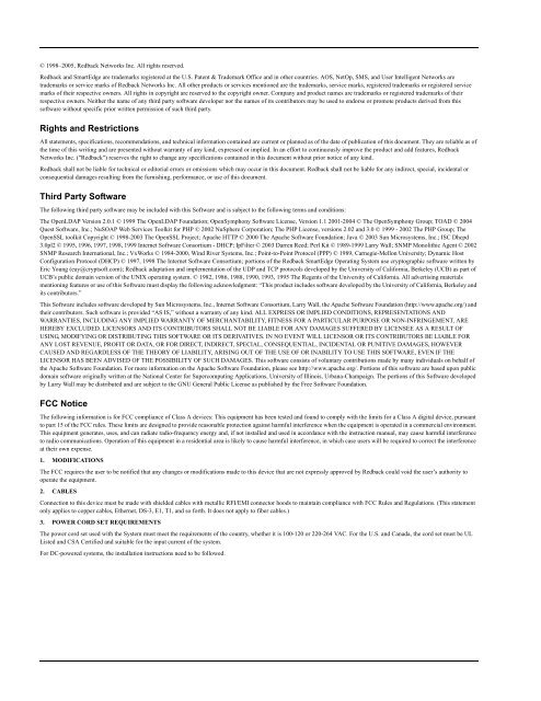 Routing Protocols Configuration Guide for the SmartEdge OS ...