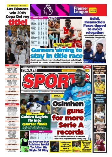 Complete Sports - Sunday, May 7, 2023