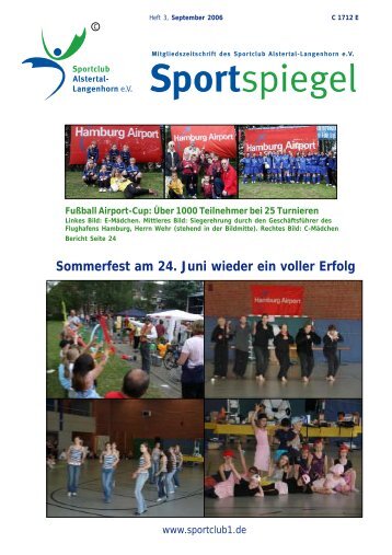 Sommerfest am 24. Juni wieder ein voller Erfolg - SC Alstertal ...