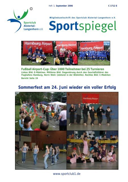 Sommerfest am 24. Juni wieder ein voller Erfolg - SC Alstertal ...