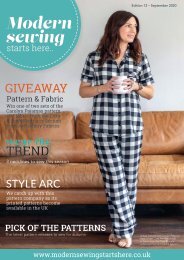 Modern Sewing Starts Here Edition 12