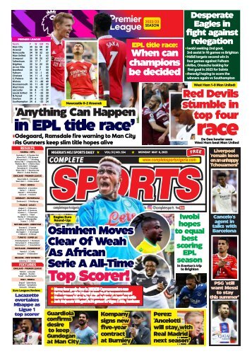 Complete Sports - Monday, May 8, 2023