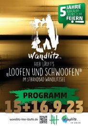Loofen & Schwoofen - Wandlitz hier läuft´s 