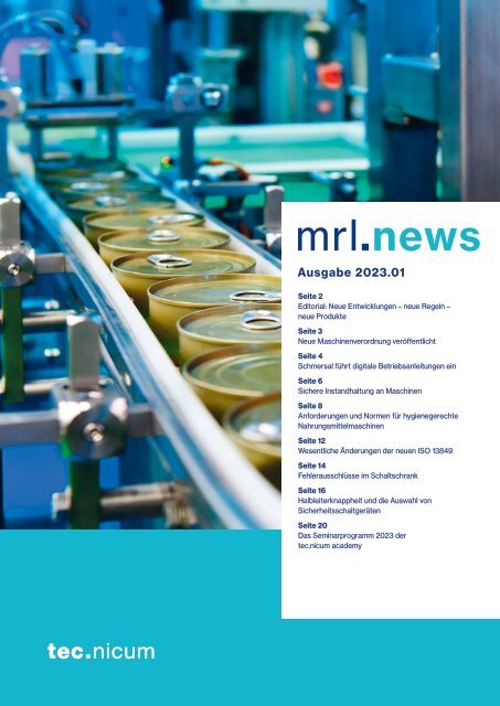 mrl news | Edition 2023.21 [DE]