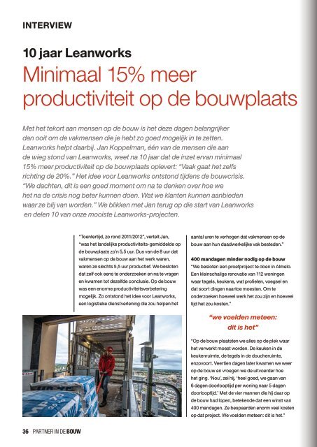 Partner In De Bouw 2023 - Editie 5