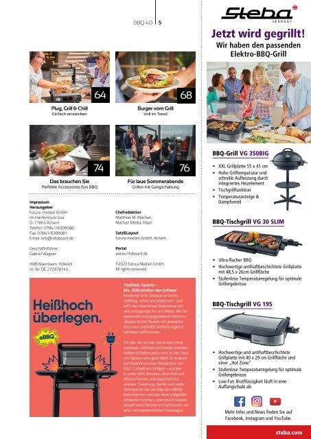 eMagazin BBQ 4.0 Edition 2023 – Echtes Sommer-Feeling