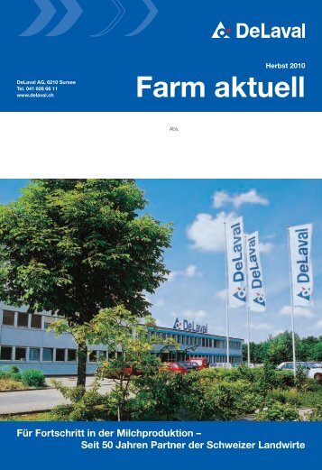Farm aktuell Herbst 2010 (PDF - 5060 KB) - DeLaval