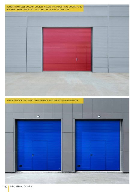 Industrial Doors By Ryterna EN