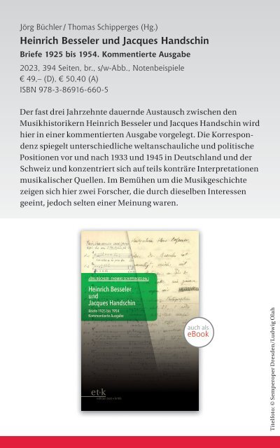 Bücher zur Musik 2023