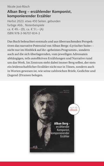 Bücher zur Musik 2023