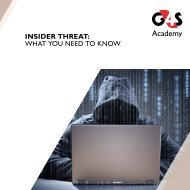 G4S Academy Guide | Insider Threat