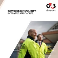 G4S Academy Guide | Sustainable Security