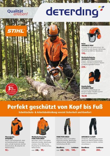 Deterding Workwear-Prospekt Herbst/Winter 23/24