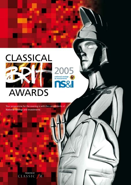 The BRIT Classic Awards 2005 - Show Programme