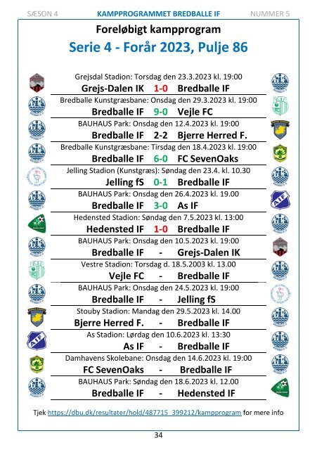 2023 - Nr. 05 - Bredballe IF - Fredericia fF - 130523