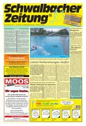 Schwalbacher Zeitung Ausgabe Kw 19-2023