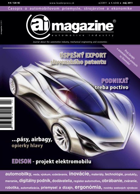 ÚSPEŠNÝ EXPORT slovenského patentu ...pásy ... - Ai magazine