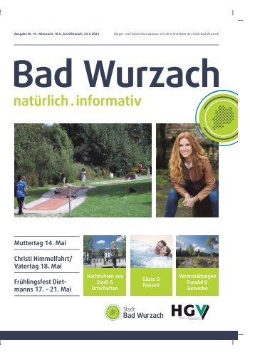10.05.2023 Bürger- und Gästeinformation Bad Wurzach