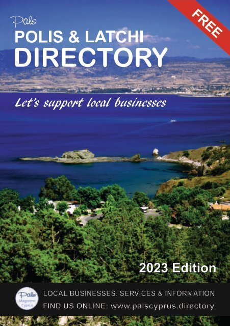Pals Polis and Latchi Directory 2023 Edition