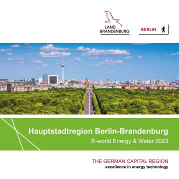 Berlin Brandenburg at E-world energy & water