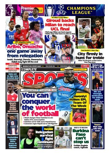 Complete Sports - Wednesday, May 10, 2023