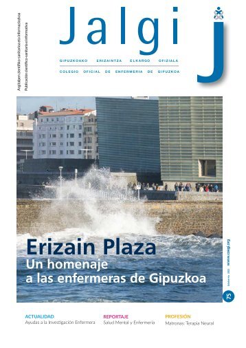 Erizain Plaza. Un homenaje a las enfermeras de Gipuzkoa