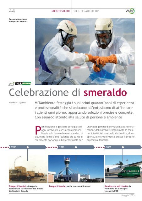 Waste n. 25 maggio 2023