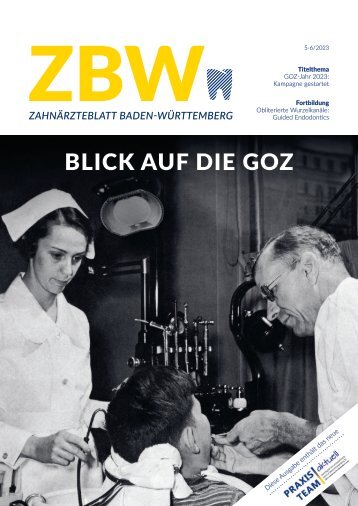 Blick auf die GOZ