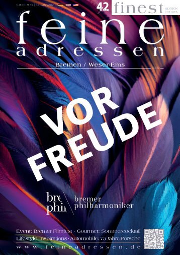 »feine adressen – finest« – Bremen Edition I/2023