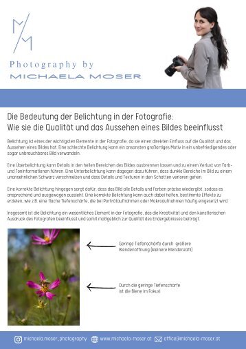 Belichtung in der Fotografie_Michaela Moser