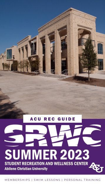 Summer 2023 - ACU Rec Guide