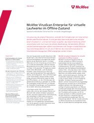 McAfee VirusScan Enterprise for Offline Virtual Images