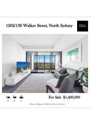 Sales Magazine for 1202 138 Walker St, North Sydney