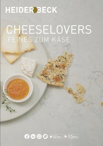 Heiderbeck Cheese Lovers Katalog 