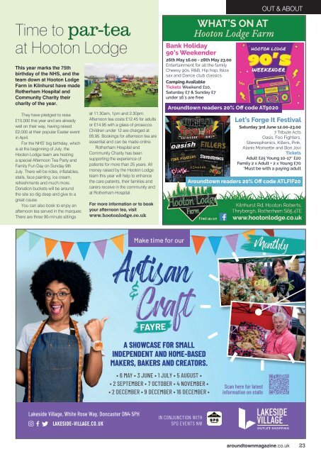 Aroundtown Magazine May June 2023 edition