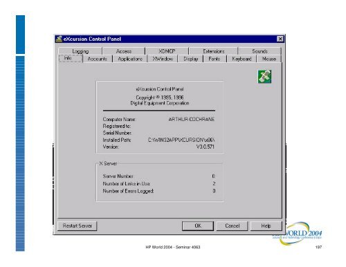 OpenVMS System Management Techniques, Tools ... - OpenMPE