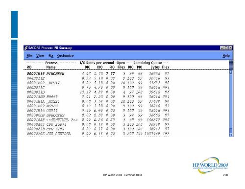 OpenVMS System Management Techniques, Tools ... - OpenMPE