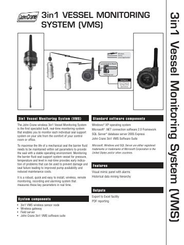 3in1 Vessel Monitoring System (VMS) - John Crane