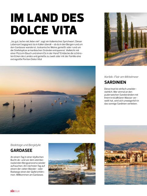 DERTOUR Magalog Italien