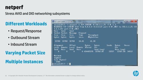 vPars & Integrity VM v6.1 comparison - HP Discover Online 2012 ...